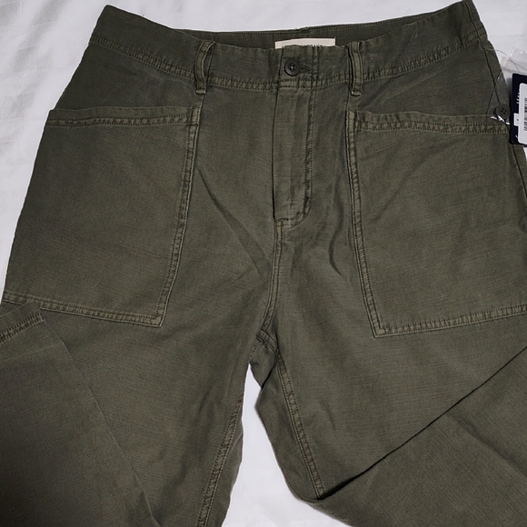 Men's Olive Pants - Picture 2 of 9